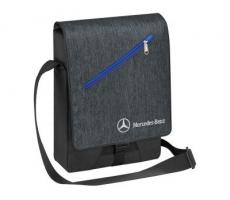Cумка с наплечным ремнем Mercedes-Benz Shoulder Bag Grey-Black